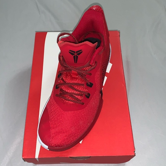 Nike Mamba Fury Team Gym Red USED men’s size 7.5 - Picture 5 of 9
